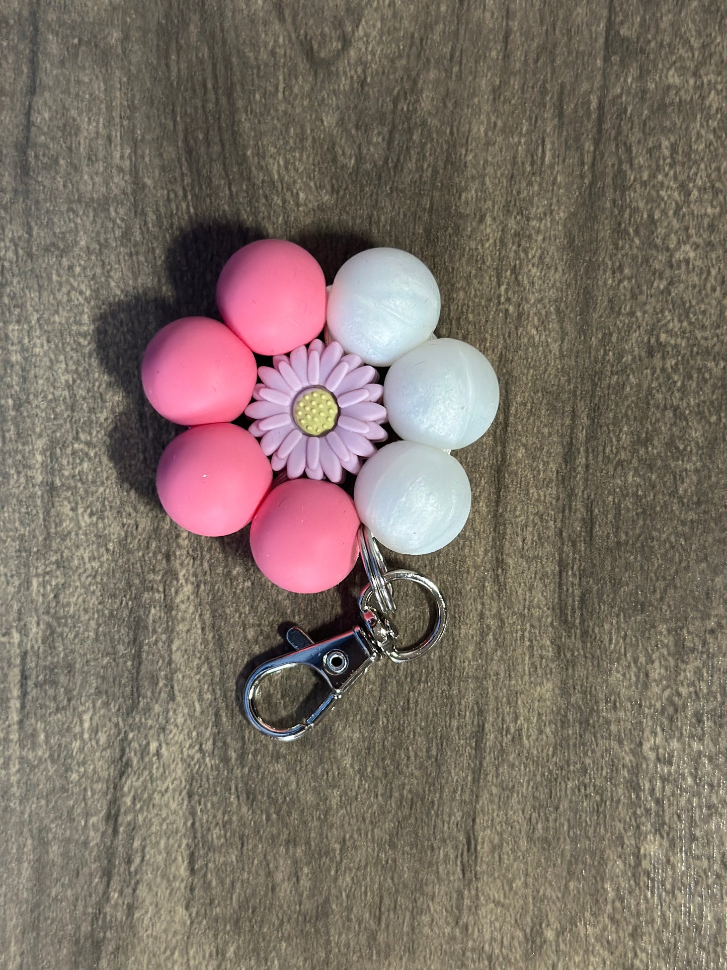 Flower keychain